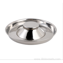 Stainless steel pet slow food bowl choke-proof